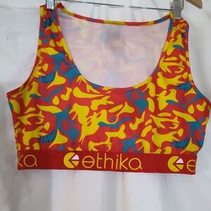 Ethika tank top style sports bra size XL